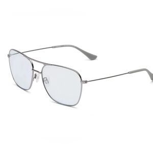 Caddis Silver Aviator Sunglasses new. Tint of blue. Readers